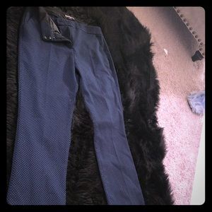 Express 6R multi color dress pants, gently worn